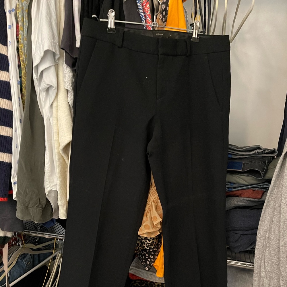 Wide leg trousers